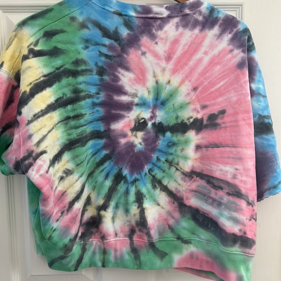 VS PINK Boxy Tie Dye Crop Top - Picture 6 of 6